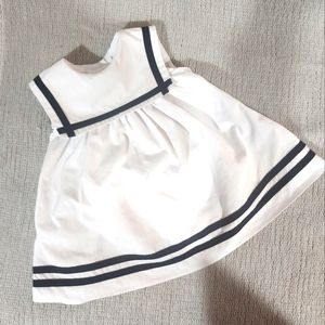 Infant Sailor Dress size 6/9 months, brand is Starting Out from Dillard's